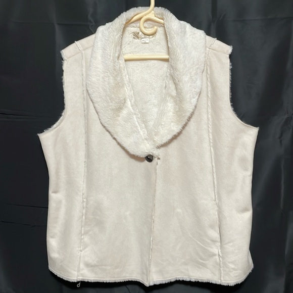 AuLieu Vest 2X Faux Fur / Shearling - Picture 1 of 7